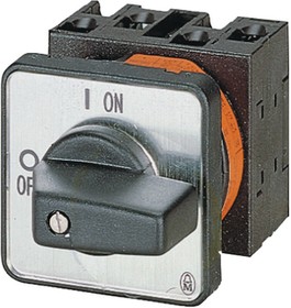 T0-3-8216/E, Change-Over Switch, Poles %3D 3, Positions %3D 3, 45°, Flush Mount