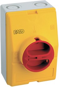 172061, Emergency Stop Switch 25 A 690VAC Wall Mount
