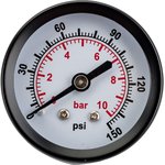 Индикатор давления манометр 1/4" 10bar D-50мм RF-Y50-2(47112)