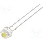OSW4G456F1A, LED; 4.8mm; white cold; 150°; Front: convex; 11.6?13.6V; 28?30lm