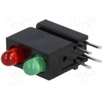 1801.2831, LED Bi-Level Bi-Color Green/Red 4-Pin
