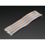 3141, Adafruit Accessories Premium Female/Female Raw Custom Jumper Wires - 40 x ...