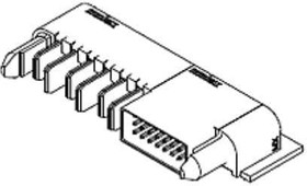 46437-1003, Power to the Board TEN60, R/A plug, 6DC-24S