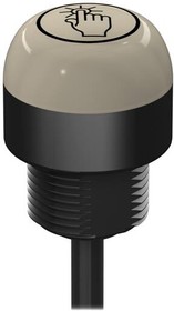 K30ABT2XGH, LED Panel Mount Indicators K30 Series EZ-LIGHT: 1-Color Touch Sensor Gen 2; Momentary Output; Voltage: 12-30 V dc; Housing: Poly