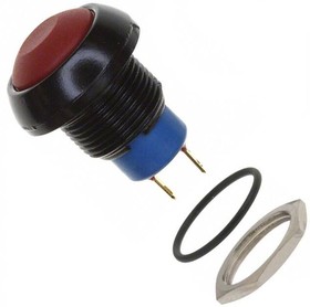 Фото 1/6 IPR3SAD6, Pushbutton Switch SPST-NO Standard Panel Mount, Front