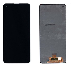 Дисплей (экран) в сборе с тачскрином для Samsung Galaxy A21s SM-A217F черный (OLED)