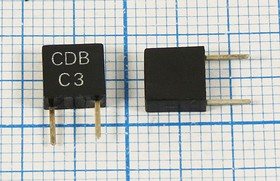 Пьезокерамический фильтр 455кГц, дискриминатор, CdB455C3,(CdB C3); №пкер ф 455 \дис\\CDBM\2P\ CDB455C3\\(CDB C3)