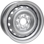 21030-3101015-07, Диск колесный ВАЗ-2106 эмаль (серебро) АвтоВАЗ