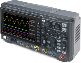 Фото 1/10 DSOX1204G, Oscilloscope: digital; DSO; Ch: 4; 70MHz; 2Gsps; 1Mpts; LCD 7"; ?5ns