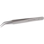 TL SM 111-SA, 120 mm, Stainless Steel, Rounded, ESD Tweezers