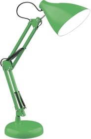 Фото 1/10 Настольный светильник модель GTL003 60W 220-240V E27 зеленый струбцина и основание 1/12 GT0033