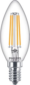 929002028092, Philips CorePro E14 GLS LED Candle Bulb 6.5 W(60W), 2700K, Warm White, B35 shape