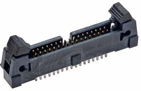 M50-3551742, Pin Header, выбрасыватель, Wire-to-Board, 1.27 мм, 2 ряд(-ов), 34 контакт(-ов), Сквозное Отверстие