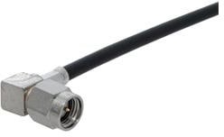 16_SMA-50-2-55/199_NE, RF Connectors / Coaxial Connectors SMA right angle cable plug(m)