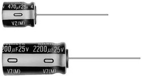 UVZ2C3R3MED, Aluminum Electrolytic Capacitors - Radial Leaded 160volts 3.3uF 6.3x11 20% 2.5LS