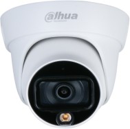 Фото 1/3 Dahua DH-IPC-HDW1239TP- A-LED-0280B-S5, Уличная купольная IP-видеокамера Full-color, 2Мп; 1/2.8 CMOS; объектив 2.8мм; чувствительность 0.001
