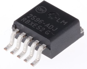 Фото 1/5 LM2596DSADJG, IC: PMIC; DC/DC converter; Uin: 4.5?40VDC; Uout: 1.2?37VDC; 3A; Ch: 1