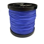 Провод гибкий силиконовый AWG 22 (0,35 мм кв) синий 100 м