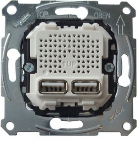 Schneider Electric Merten USB механизм зарядного устройства 2,1А