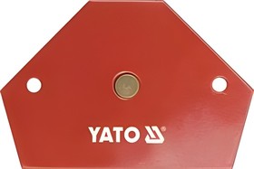 YT-0866, Струбцина магнитная для сварки, 11.5 кг, 30, 45, 60, 75, 90, 135 градусов, 64х95х14 мм