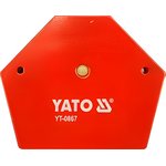 YT-0867, Струбцина магнитная для сварки, 34 кг, 30, 45, 60, 75, 90 ...