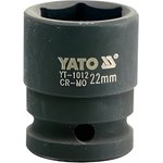 YT1012, Головка торцевая ударная 1/2" 22мм