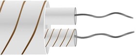 WT-356-D 100M, Thermocouple Wire, IEC, Flat Pair, Glass Fibre, Type T, 1 x 0.3mm, 100 m