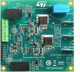EVSTGAP2SICSN, Power Management IC Development Tools Demonstration board for STGAP2SICSN isolated 4 A single gate driver
