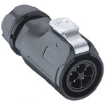 0252 12, Circular Connector, 12 Contacts, Cable Mount, Plug, Male, IP67, 02 Series