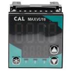 MV160MRR021U0, MAXVU16 1/16 DIN PID Temperature Controller, 48 x 48mm 1 Input, 2 Output Relay, 110 → 240 V ac Supply Voltage