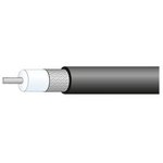 RG_174_A/U, Coaxial Cable RG-174 PVC 2.8mm 50Ohm Copper-Plated Steel Black 100m