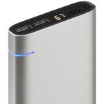 Внешний аккумулятор (Power Bank) Buro RCL-21000, 21000мAч, серебристый