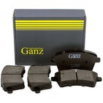 Колодки передние RENAULT Kangoo 08-  GANZ GIJ09053