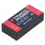 TRI 15-1215, Isolated DC/DC Converters - Through Hole 9-18Vin 24V 625mA 15W Iso ...