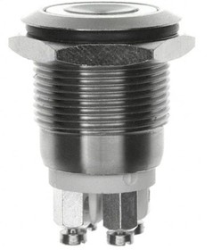 MPI001/TERM/WH, Pushbutton Switches WHITE DOT SCREW TERM