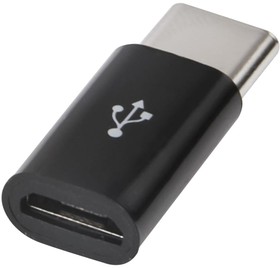 Фото 1/4 Адаптер-переходник Red Line Micro USB - Type-C пластик, черный