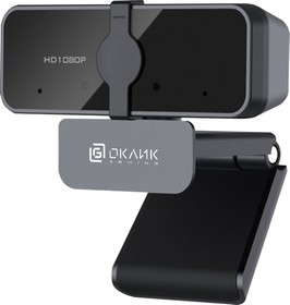 Фото 1/5 Камера Web Oklick/Оклик OK-C21FH черный 2Mpix (1920x1080) USB2.0 с микрофоном