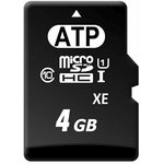 AF4GUD3A-WAAXX, 4 GB Industrial MicroSDHC Micro SD Card, Class 10, UHS-1 U1