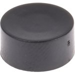 U2602, Black Push Button Cap for Use with Apem 10400 Series (Push Button Switch)