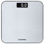 Напольные весы STARWIND SSP6010, до 180кг, цвет: серебристый