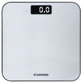 Фото 1/4 Напольные весы STARWIND SSP6010, до 180кг, цвет: серебристый