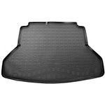 Коврик в багажник Hyundai Elantra VI (AD) 2015-2020 седан полиуретан чёрный ...