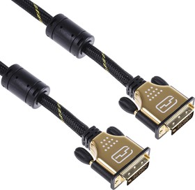 Фото 1/3 11.04.5518-5, Male DVI-D Dual Link to Male DVI-D Dual Link Cable, 10m