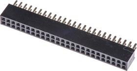 Фото 1/2 M50-3002545, PCB Receptacle, вертикальный, Board-to-Board, 1.27 мм, 2 ряд(-ов), 50 контакт(-ов)