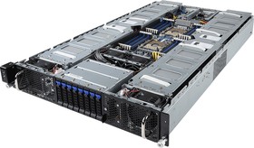 Фото 1/5 Платформа системного блока Gigabyte G291-2G0 (rev. 100) 2U 16x Single Slot GPU (Tesla T4 only), Dual Intel® Xeon® Scalable, 24x «RDIMM/LRDIM