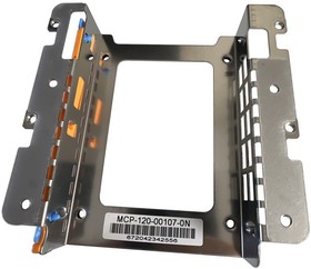 Фото 1/4 Supermicro MCP-120-00107-0N tool-less 2x 2.5" internal HDD bracket