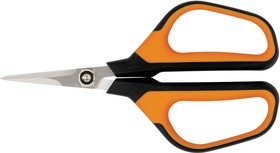 Фото 1/2 Ножницы для травы Fiskars Solid SP15 черный/оранжевый (1051602)