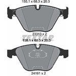 2331303, Колодки тормозные дисковые передн BMW: 3 06-, 3 Touring 06- ...