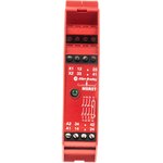 440R-B23020, Single-Channel Safety Switch/Interlock Safety Relay, 24V ac/dc ...