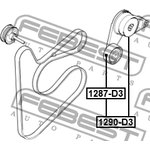 1290-D3, Натяжитель ремня